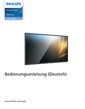 Philips 32BDL4650D Bedienungsanleitung