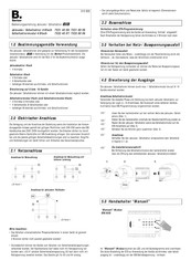 Berker 7531 40 09 Bedienungsanleitung