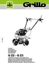 Grillo G Z3 Bedienungsanleitung Und Ersatzteilliste