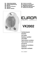 EUROM VK2002 Bedienungsanleitung