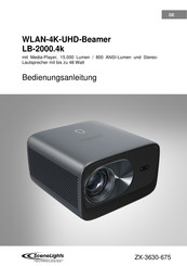 SceneLights technologies ZX-3630 Bedienungsanleitung