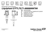 Endress+Hauser Liquiphant S FTL71 Bedienungsanleitung