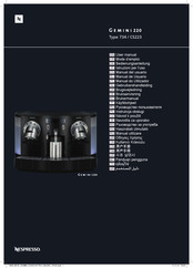 Nespresso Gemini 220 Bedienungsanleitung