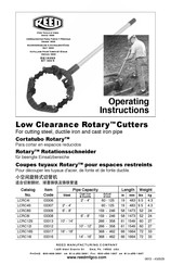 Reed Rotary LCRC4I Bedienungsanleitung