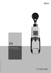 Trotec BQ16 Betriebsanleitung
