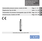 Wika LS-1000 Betriebsanleitung