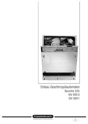 Küppersbusch IGV 699.1 Bedienungsanleitung