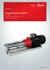 Danfoss iSave 40 Betriebsanleitung
