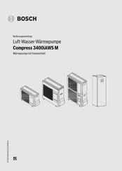 Bosch Compress 3400iAWS 10 OR-T 14 M Bedienungsanleitung