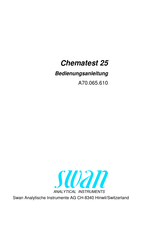 Swan Analytical Instruments Chematest 25 Bedienungsanleitung