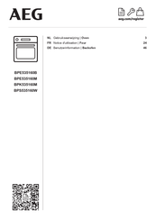 AEG BPK535160M Benutzerinformation