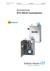 Endress+Hauser JT33 Kurzanleitung