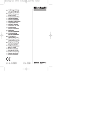EINHELL 4007250 Bedienungsanleitung