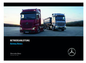 Mercedes-Benz Actros 2024 Betriebsanleitung