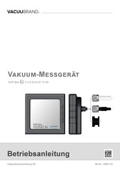 vacuubrand DVR 3pro Betriebsanleitung