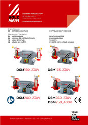 HOLZMANN-MASCHINEN DSM200 230V Betriebsanleitung