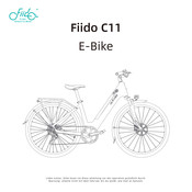 Fiido C11 Bedienungsanleitung