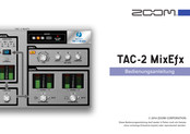 Zoom TAC-2 Bedienungsanleitung