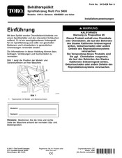 Toro 41614 Installationsanweisungen