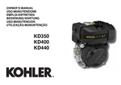 Kohler KD400 Bedienungs- Und Wartungsanleitung