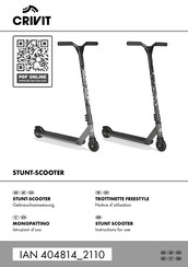 Crivit 404814 2110 Gebrauchsanweisung