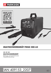 Parkside PMSG 200 A2 Originalbetriebsanleitung