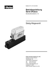Parker DFplus Serie Betriebsanleitung
