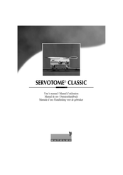 Satelec SERVOTOME CLASSIC Benutzerhandbuch
