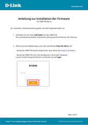 D-Link DWR-978 Informationen Zur Firmware
