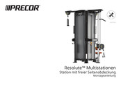 PELOTON PRECOR Resolute Multistationen Montageanleitung