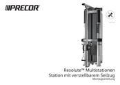 PELOTON PRECOR Resolute Multistationen Montageanleitung