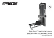PELOTON PRECOR Resolute Multistationen Montageanleitung