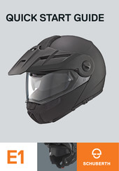 SCHUBERTH E1 Kurzanleitung