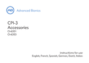 Advanced Bionics CI-6201 Bedienungsanleitung
