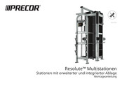 PELOTON PRECOR Resolute Multistationen Montageanleitung