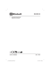 EINHELL BG-SKS 85 Originalbetriebsanleitung