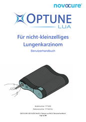 novocure OPTUNE LUA Benutzerhandbuch