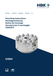 HBK HBM U10M Montageanleitung