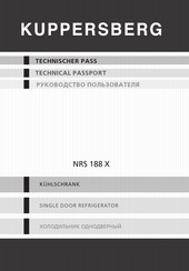 Kuppersberg NRS 188 X Technischer Pass
