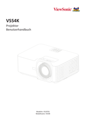 ViewSonic V554K Benutzerhandbuch