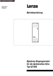 Lenze 8278IB Betriebsanleitung