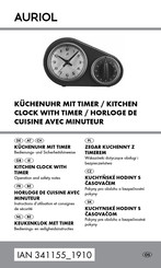 Auriol HG06168C Bedienungs- Und Sicherheitshinweise