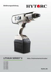 HYTORC LITHIUM II Serie Bedienungsanleitung