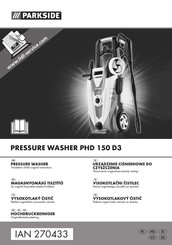 Parkside PHD 150 D3 Originalbetriebsanleitung