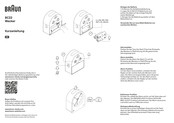 Braun BC22 Kurzanleitung