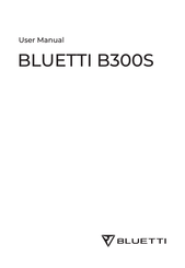 Bluetti B300S Bedienungsanleitung