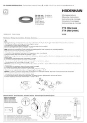 HEIDENHAIN TTR ERM 2404 Montageanleitung