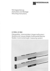 Heidenhain LS 804 Montageanleitung