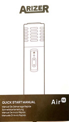 Arizer Air Se Schnellstartanleitung
