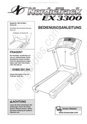 NordicTrack EX 3300 Bedienungsanleitung